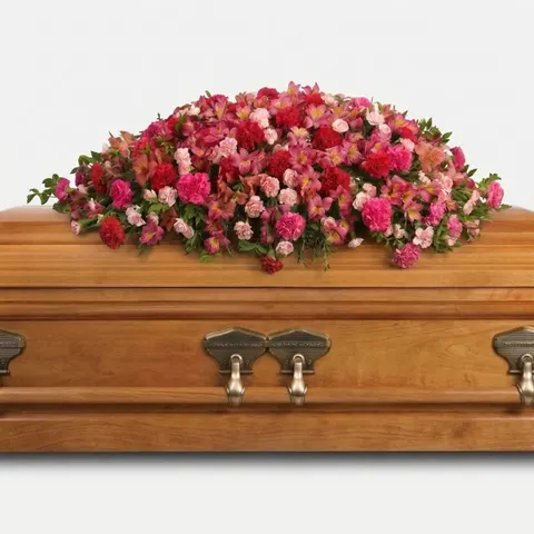 Loving Memories Closed Casket Piece