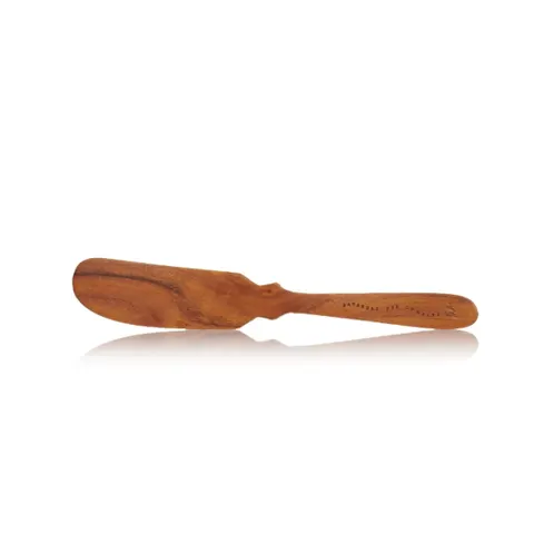 Teak Honeycomb Knife