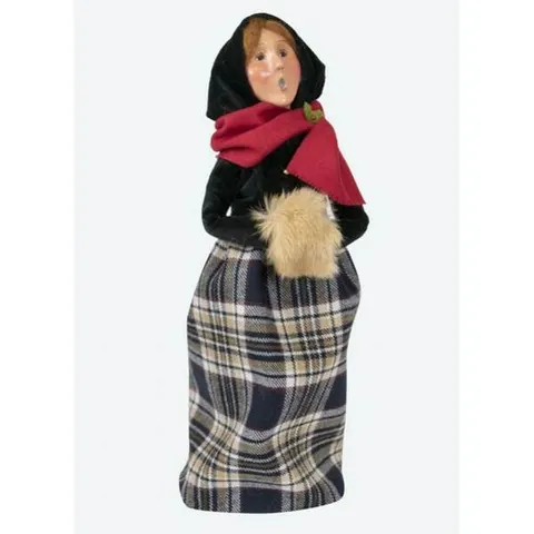 BYERS' CHOICE BLACK & TAN WOMAN