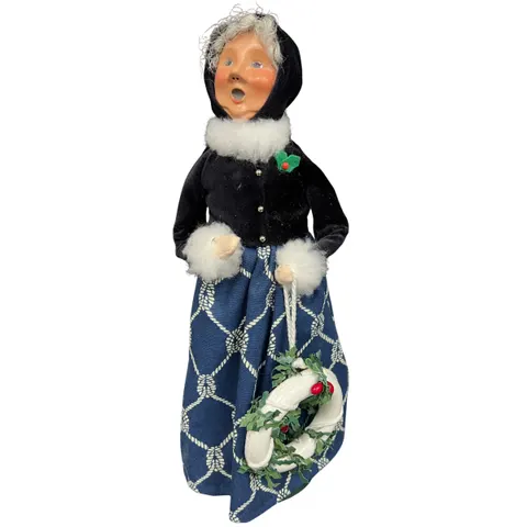 BYERS' CHOICE NAUTICAL MRS CLAUS