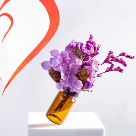 MINI VASE DRIED FLOWERS STYLE F
